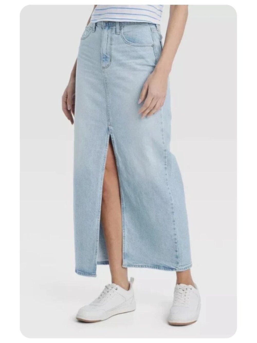 NWT Universal Thread Denim Skirt sz 4